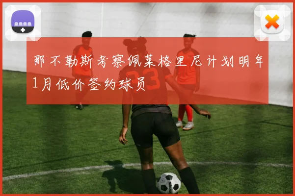 那不勒斯考察佩莱格里尼计划明年1月低价签约球员