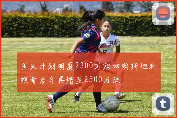 国米计划明夏2300万欧回购斯坦科维奇后年再增至2500万欧